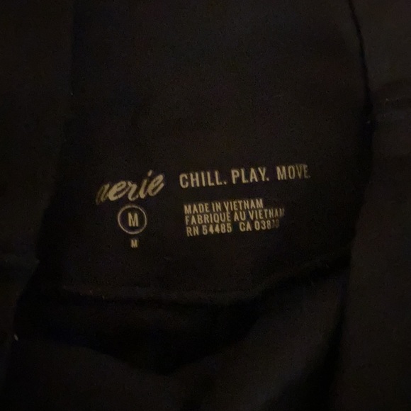 Maroon and blue aerie leggings. Both Size medium - Picture 4 of 4